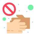 No Handshake icon