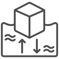 Archimedes principle icon