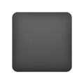 schwarzes-großes-quadratisches-Emoji icon