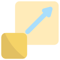 Redimensionner icon