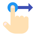 trascinamento a mano-skin-tipo-1 icon