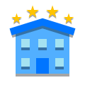 Hôtel 4 étoiles icon