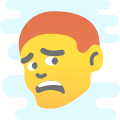 Face assustada Meme icon