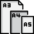 Paper Sizes icon