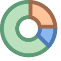 Gráfico de anillos icon