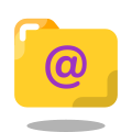 Папка электронной почты icon