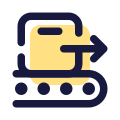 配送センターLoading Belt icon