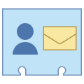 Contact de messagerie icon