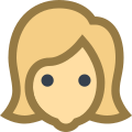 User Female Skin Type 3 icon