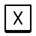 X座標 icon
