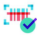 Barcode-genehmigt icon