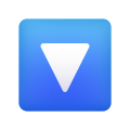 Downwards Button icon