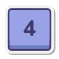 4キー icon