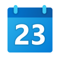 Calendar 23 icon