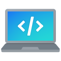 Laptop Coding icon