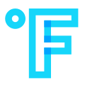 Fahrenheit-Symbol icon