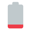 Nearly Empty Battery icon