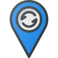 Refresh Location icon