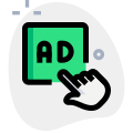 external-pay-per-click-on-ads-online-on-internet-advertising-green-tal-revivo icon