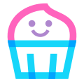 Kawaii Cupcake icon