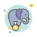 Cirque des éléphants icon