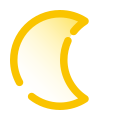 Símbolo da lua icon