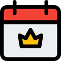 Crown Calendar icon