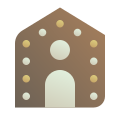 Gingerbread House icon