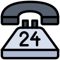24 Hours Support icon