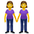 Women Holding Hands icon