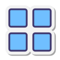 Vierquadrate icon