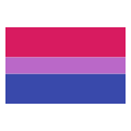 Флаг бисексуалов icon