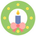 Christmas Wreath icon