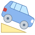 Bergabfahrkontrolle icon