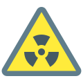 material radioactivo icon