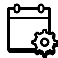 유지 관리 날짜 icon