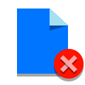 Delete File icon