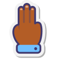 trois doigts-peau-type-3 icon