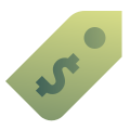 가격 태그 USD icon