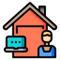 Working from Home icon