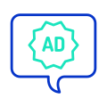 Text Ad icon