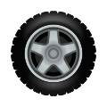 车轮表情符号 icon