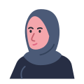 external-Woman-Moslem-Avatar-avatar-(flat)-avatar-andi-nur-abdillah icon