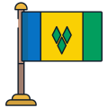 St-Vincent-the-Grenadines Flag icon