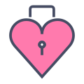 Heart Lock icon