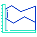 Spline Chart icon