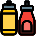 Mustard and Ketchup icon