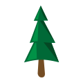 Pine tree icon