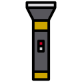 외부 손전등-캠핑-xnimrodx-lineal-color-xnimrodx icon