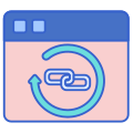 Backlink icon